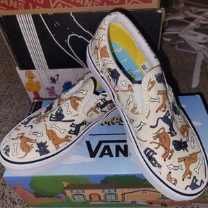Vans Simpson's Slip ons sz 1